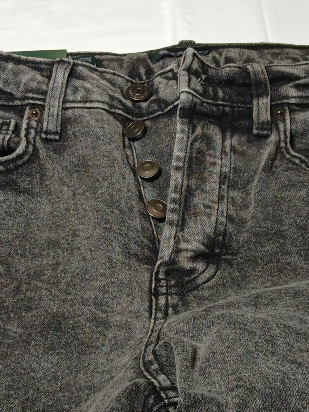 Wild Fable Jeans Women's Size 6 Super High Rise Button Fly Straight Leg gray